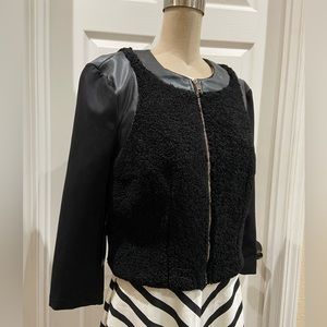 Bebe Faux leather jacket NWT